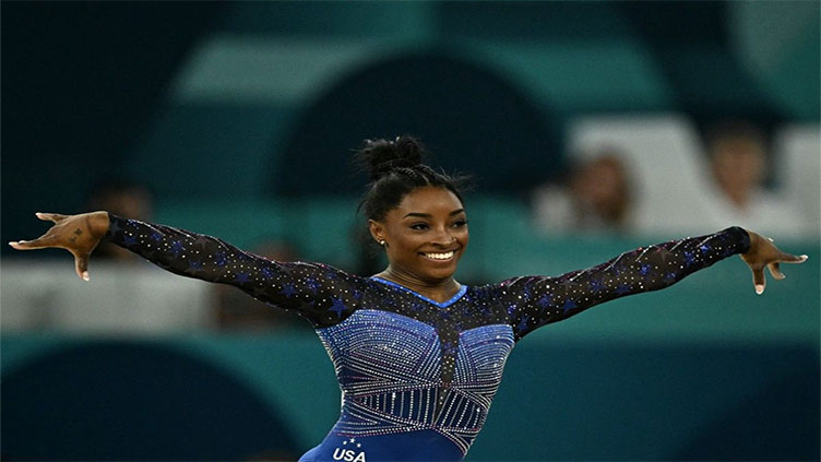 Simone Biles reclaims gymnastics all-around crown for sixth Olympic gold