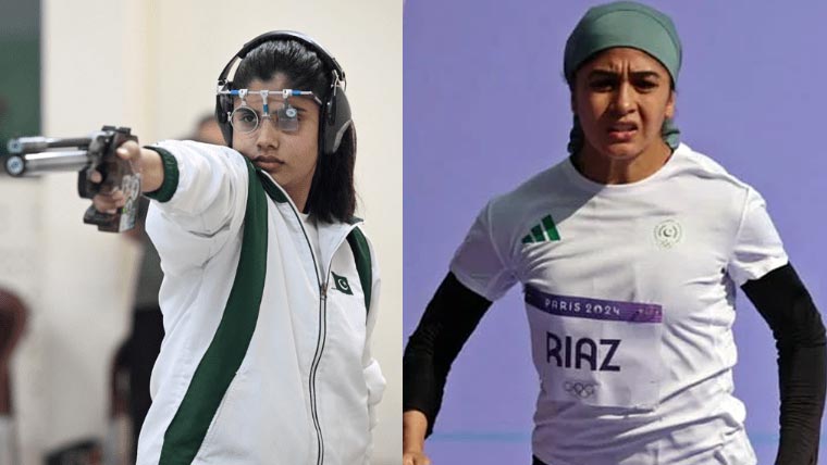 پاکستانی اتھلیٹس فائقہ ریاض اور کشمالہ طلعت بھی پیرس اولمپکس سے آؤٹ