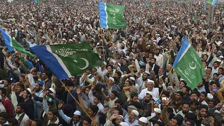 JI sit-in enters ninth day, to hold 'Gaza March' rally today