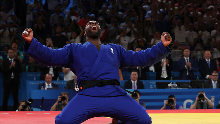 France's Riner lands record fourth Olympic judo gold