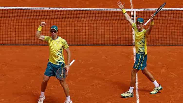 Australians Ebden and Peers win men's doubles gold