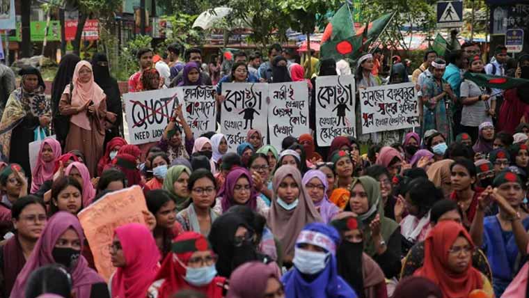  بنگلہ دیش میں طلبہ کا سول نافرمانی کی تحریک چلانے کا عندیہ