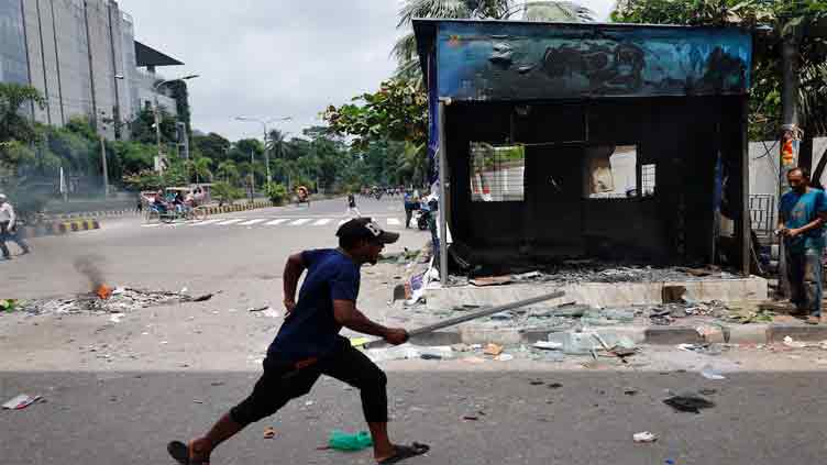 At least 73 killed as clashes rock Bangladesh, curfew imposed