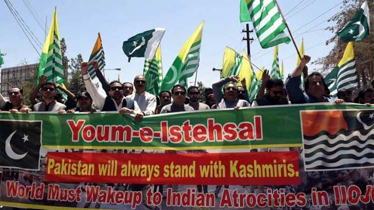 Pakistan observes Youm-e-Istehsal Kashmir today with pledge to support the oppressed