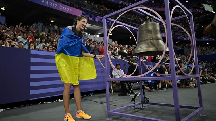 Ukraine's Yaroslava Mahuchikh wins women's Olympic high jump gold