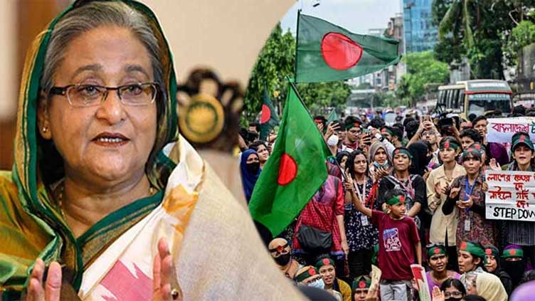 Bangladesh army chief gives roadmap as PM Hasina flees to India amid mounting uprising