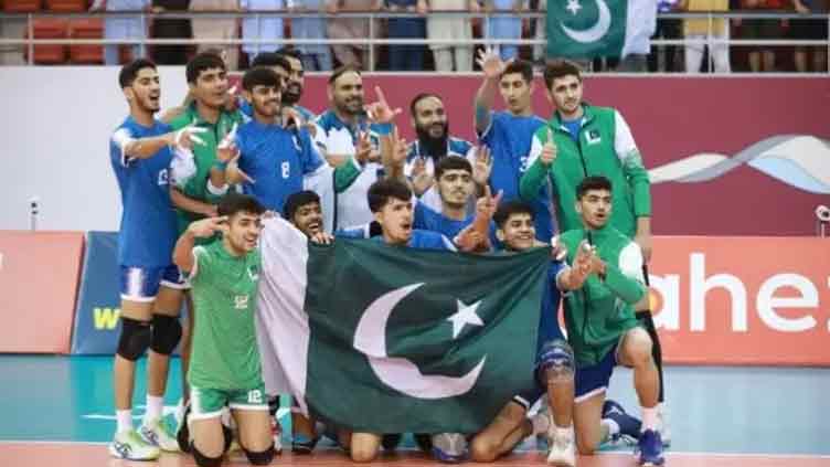 Pakistan clinches bronze medal in Asian U18 Volleyball Championship