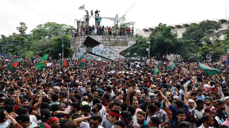 Bangladesh celebrates as PM Hasina flees amid unrest