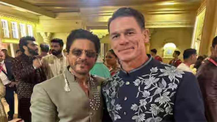 John Cena expresses admiration for Shah Rukh Khan