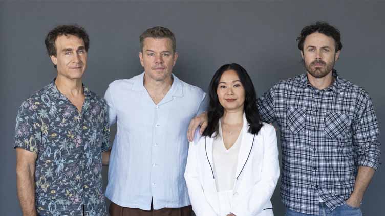 Matt Damon, Casey Affleck, Hong Chau discuss their Boston heist comedy 'The Instigators'