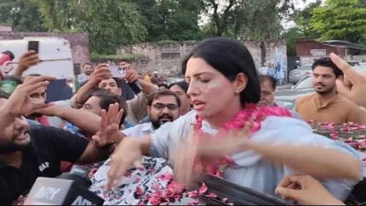 May 9 case: Aliya Hamza released from Gujranwala jail