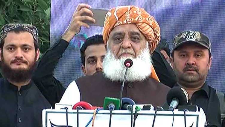 Fazl hits out at Shehbaz for failing to improve economy