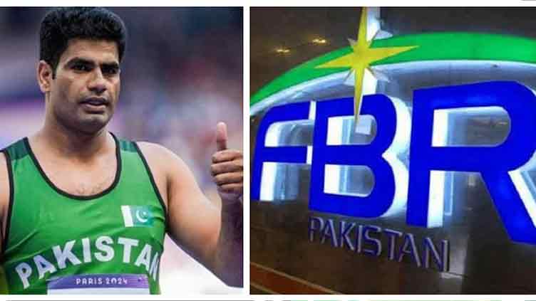 FBR denies tax rumours on Arshad Nadeem's prize money