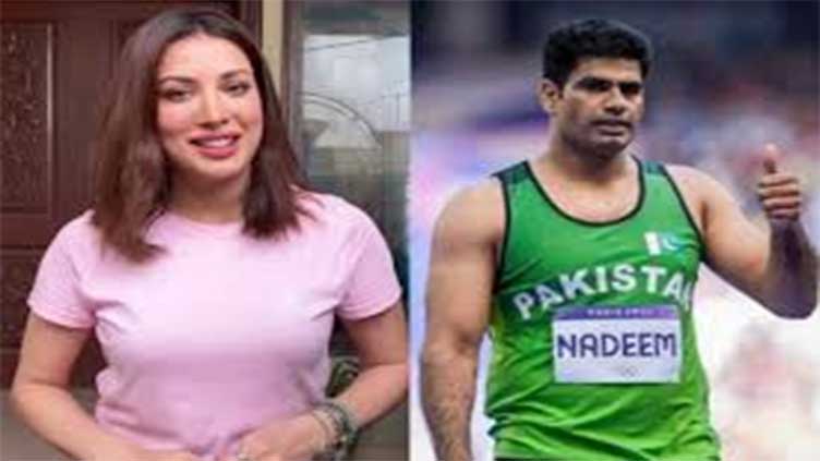 Arshad Nadeem's victory all about talent, resilience: Mehwish Hayat