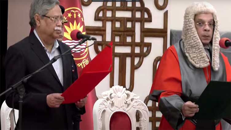 Syed Refaat sworn in Bangladesh chief justice