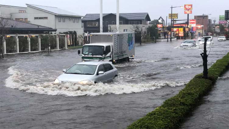 Storm brings torrential rain to Japan, disrupts transport