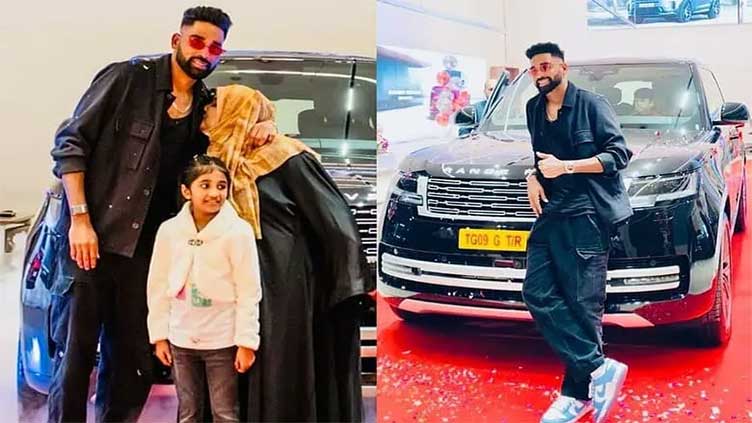 Cricketer Siraj buys new Range Rover for his family 