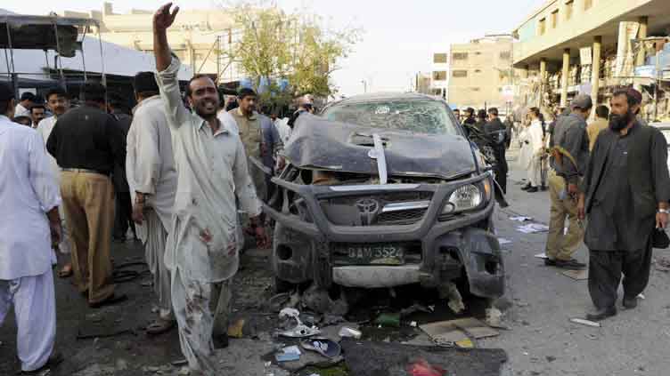 One killed, six injured in bomb blast in Quetta's Liaquat Bazaar