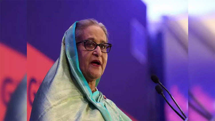 Ousted Bangladesh PM urges supporters to make public show of strength