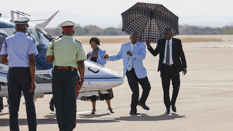 Flags and dancing as Botswana welcomes home Olympic gold