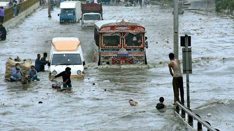 Urban flooding warned in low-lying areas of Punjab, Sindh, KP