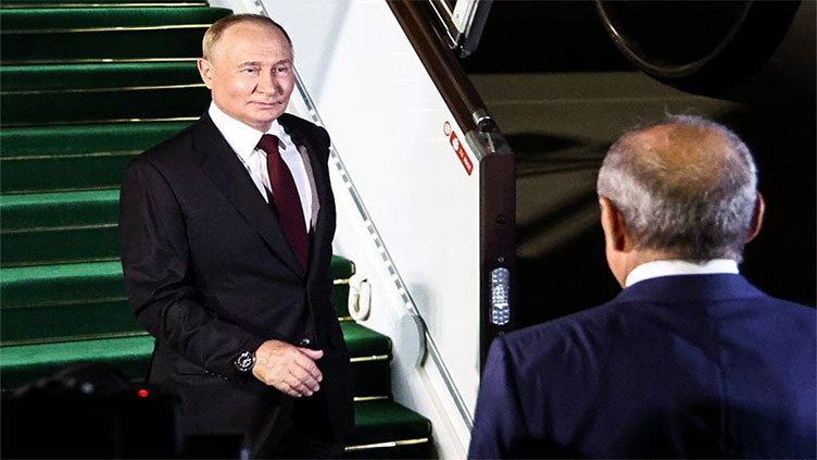 Putin arrives in Azerbaijan for state visit