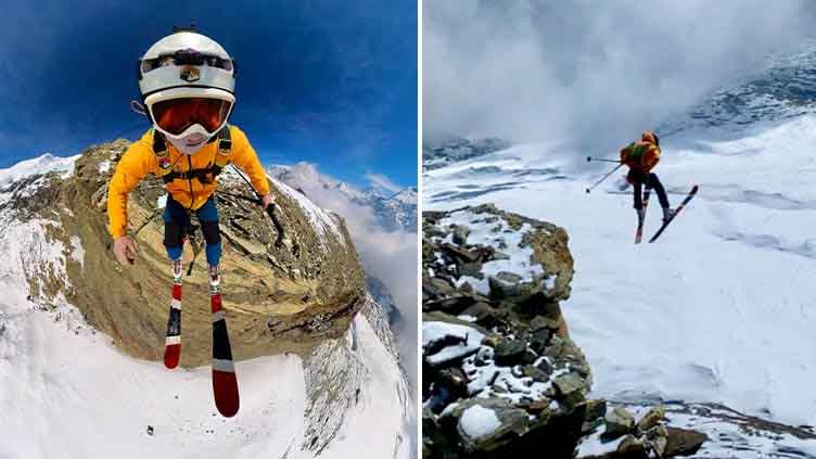 British citizen sets world record by jumping from one of highest mountains