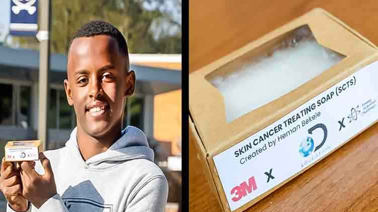 15-year-old created soap which can help in treating skin cancer