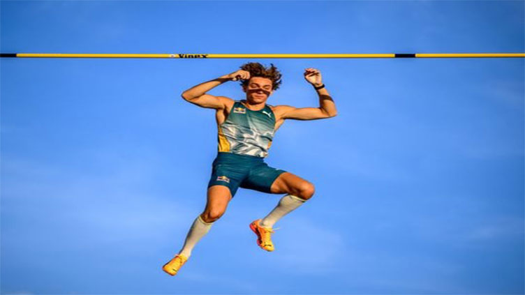 Pole vault king Duplantis continues winning ways post-Olympics