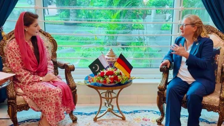 Maryam Nawaz meets German minister