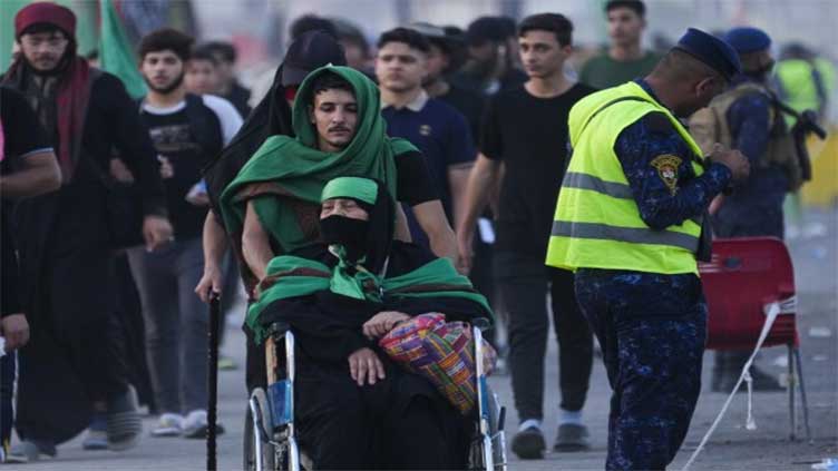 Millions of Shiite Muslim pilgrims head to Iraq's Karbala to mark the death of Imam Hussein