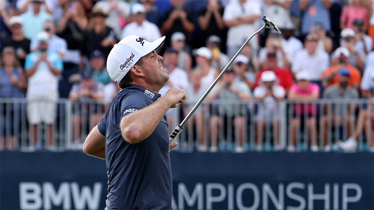 From last man to winner, Bradley triumphs in BMW Championship