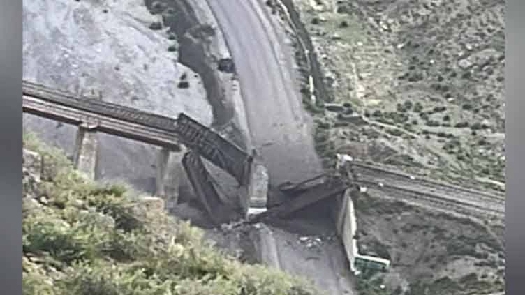 Railway bridge destroyed in fatal Bolan blast 