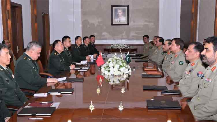 COAS Munir, Chinese military commander discuss regional security