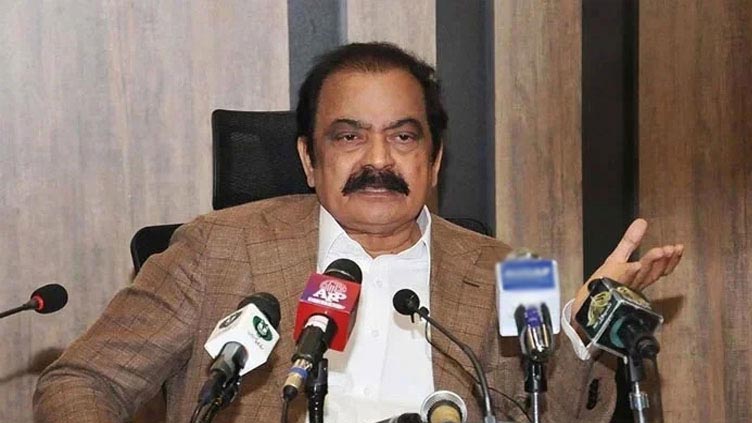 Rana Sanaullah blames 'enemy country' for recent spate of terrorism in Balochistan