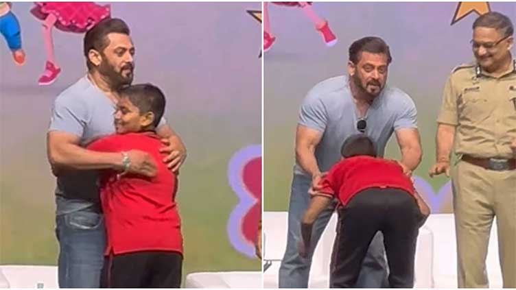 Salman Khan wins hearts with cordial gesture to young fan