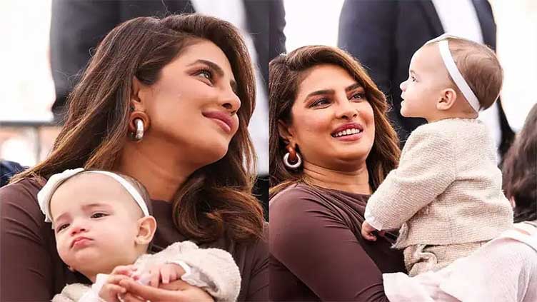 Priyanka's daughter makes Instagram debut