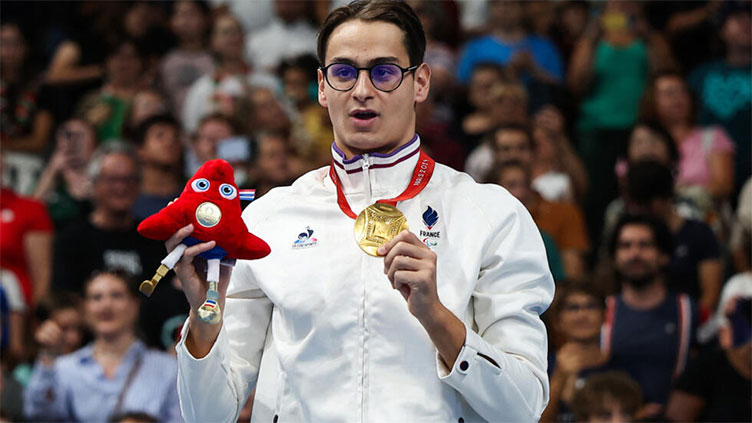 Swimmer Ugo Didier collects France's first gold medal at Paris Paralympics