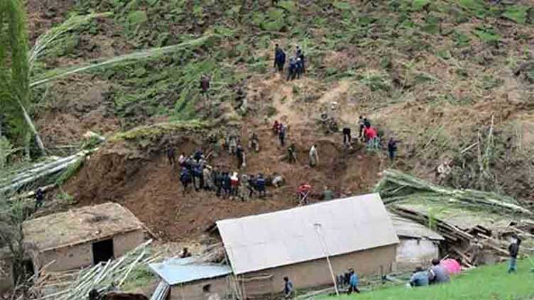 12 members of a family buried alive in landslide in Upper Dir amid monsoon ravages