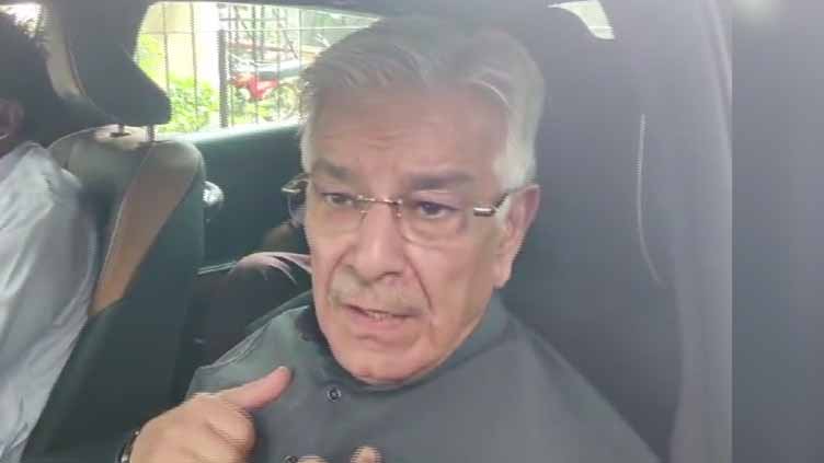 Khawaja Asif opposes talks with PTI