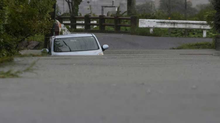 At least 6 dead in Japan as Typhoon Shanshan grinds on