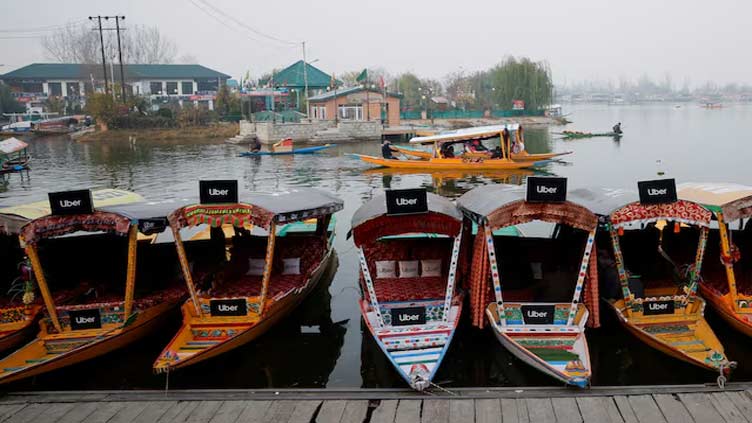 Uber launches boat hailing service on Kashmir's scenic Dal Lake