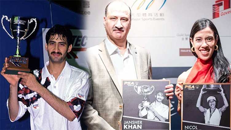 Squash icon Jansher Khan honoured with PSA Hall of Fame