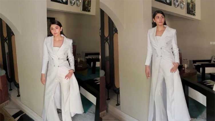 As white as snow: Durefishan Saleem nothing short of fashion style