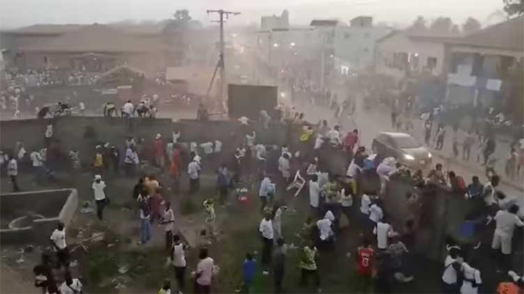 Clashes after disputed refereeing decision kill more than 100 in Guinea