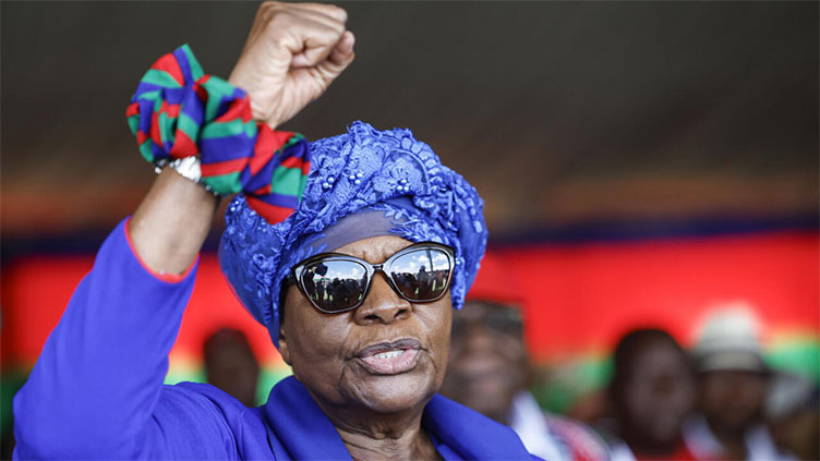 Namibia elects its first woman president