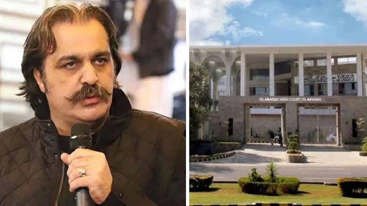 Ali Amin Gandapur approaches IHC against D-Chowk case