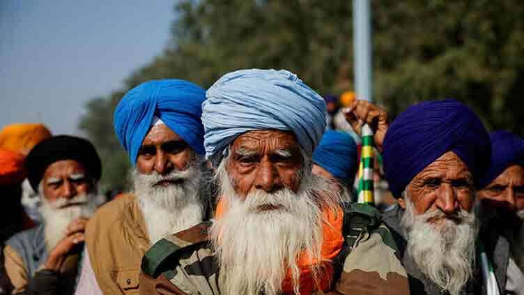 Indian police fire tear gas to halt farmers' protest march to New Delhi