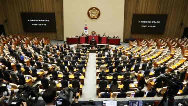 South Korea's Yoon survives martial law impeachment move after his party boycotts vote