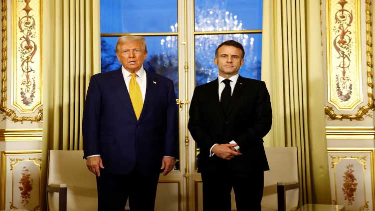 Macron brings Trump, Ukraine's Zelenskiy together ahead of Notre-Dame ceremony